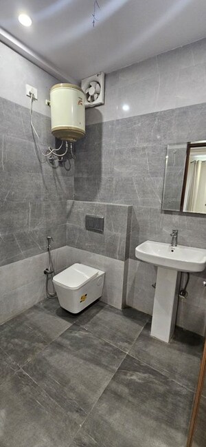 Bathroom in 3 BHK Builder Floor at Sector 15 ii – for Rent