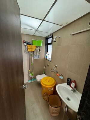 Bathroom in 2 BHK Apartment at Runwal My City, Dombivli East – for Rent