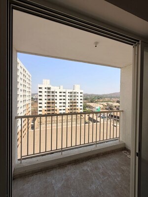 Balcony in 2 BHK Apartment at Kohinoor Group Abhimaan, Shirgaon – for Sale