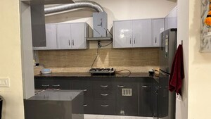 Kitchen in 3 BHK Apartment at Omaxe The Palace, Gomti Nagar – for Rent