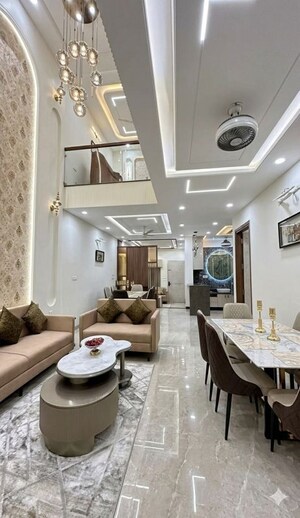 Living Room in 4 BHK Villa at Mansarovar Extension – for Sale
