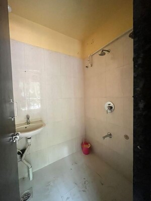 Bathroom in 1 BHK Apartment at Wadgaon Sheri – for Rent