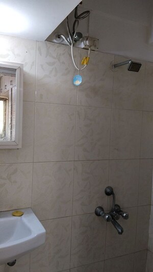 Bathroom in 2 BHK Apartment at New Liberty CHS, Malad West – for Rent