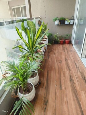 Balcony in 2 BHK Apartment at Krishna Amarillo, Hinjewadi – for Rent