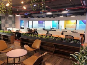 Team Area in  Office Space at Trade Avenue, Andheri East – for Rent