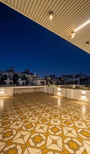 4 BHK Villa – Exterior View View at Mansarovar Extension - for Sale