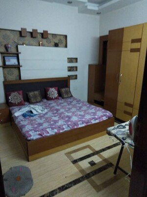 Bedroom in 4 BHK Builder Floor at Rajendra Nagar Sector 5 – for Rent