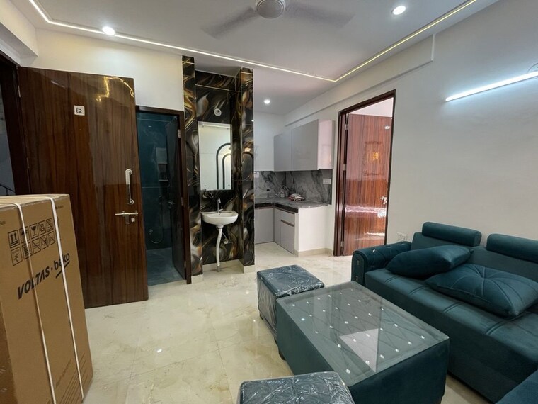 Living Room, saket 1 Bedroom 560 Sq.Ft. Builder Floor In Saket Delhi 10213089