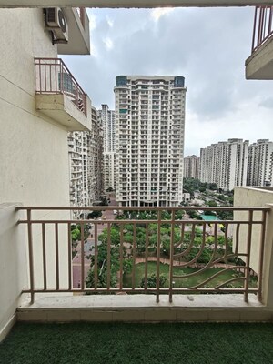 Balcony in 2 BHK Apartment at Mahagun Moderne, Sector 78 – for Rent