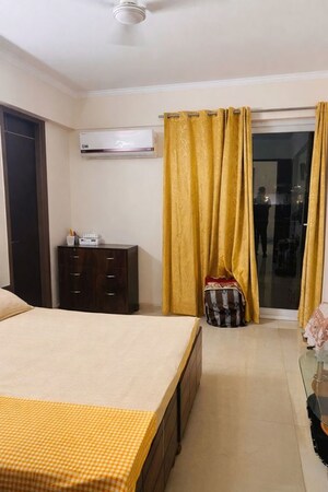 Bedroom in 4 BHK Apartment at Affinity Greens, International Airport Road – for Rent