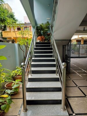 Staircase in 6+ BHK Independent House at Attapur – for Sale