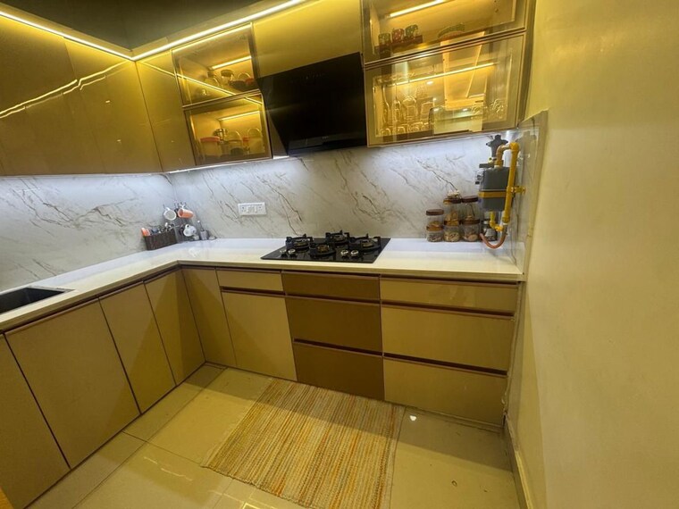 Kitchen, mahagun-moderne 3 Bedroom 1550 Sq.Ft. Apartment In Sector 78 Noida 10213176