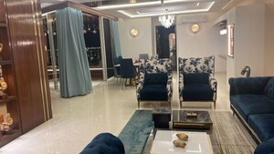 Living Room in 3 BHK Apartment at Brigade Exotica, Old Madras Road – for Rent