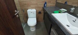 Bathroom in 3 BHK Apartment at Kalpataru Magnus, Bandra East – for Rent
