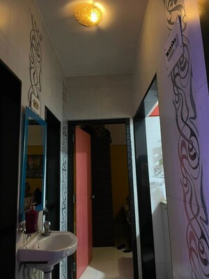 Building Lobby in 1 BHK Apartment at Bhanushanti Complex, Malad East – for Sale