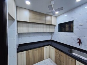 Kitchen in 1.5 BHK Apartment at Kachnar CHS Vasant Vihar, Vasant Vihar – for Rent