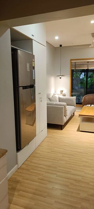 Bathroom in 1.5 BHK Apartment at Clover Dale, Koregaon Park – for Rent