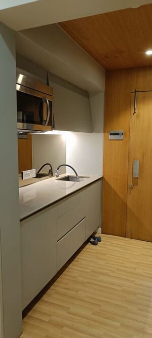 Kitchen in 1.5 BHK Apartment at Clover Dale, Koregaon Park – for Rent