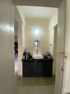 Bathroom in 2 BHK Apartment at Manav Silver Skyscapes, Wakad – for Rent