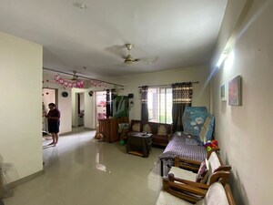 Living Room in 2 BHK Apartment at Manav Silver Skyscapes, Wakad – for Rent