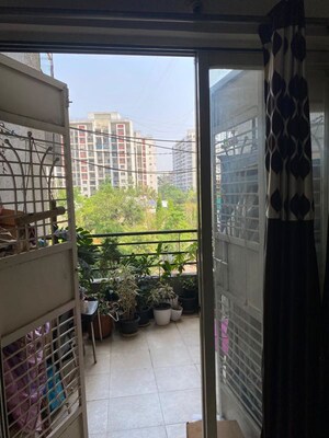 Balcony in 2 BHK Apartment at Manav Silver Skyscapes, Wakad – for Rent
