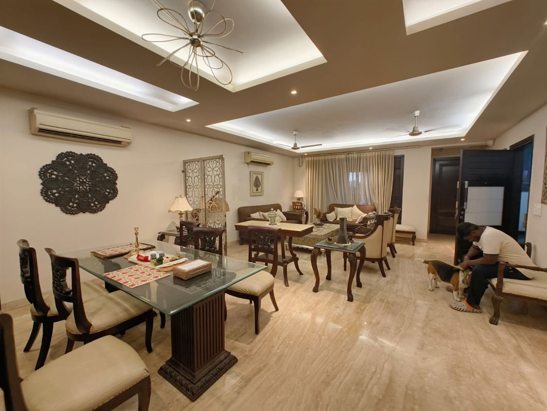 3 BHK + Pooja Room,Servant Room Builder Floor For Rent in Chittaranjan Park