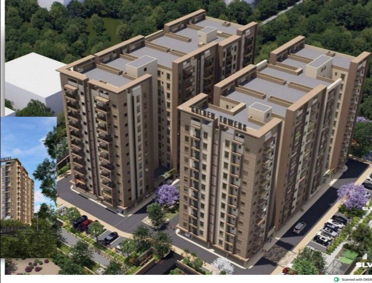 Exterior View, slv-golden-towers 3 Bedroom 1350 Sq.Ft. Apartment In Yelahanka Bangalore 10194884