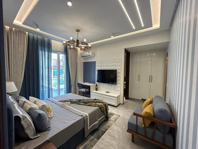 Bedroom, pir machalla 4 Bedroom 2225 Sq.Ft. Apartment In Pir Machalla Zirakpur 10213274