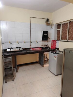 Kitchen in 1 BHK Apartment at Pentagon Fortune East, Kharadi – for Rent