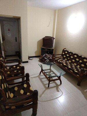 Living Room in 1 BHK Apartment at Pentagon Fortune East, Kharadi – for Rent