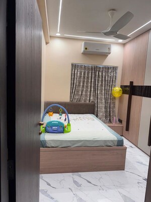 Bedroom in 3 BHK Apartment at Srijan Natura, New Alipore – for Sale