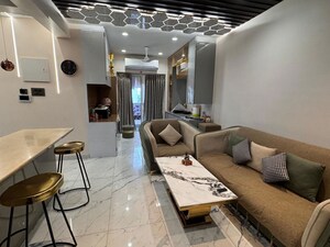 Living Room in 3 BHK Apartment at Srijan Natura, New Alipore – for Sale