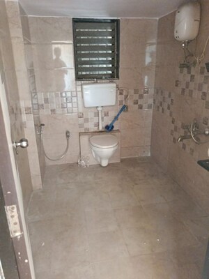 Bathroom in 2 BHK Apartment at Agarwal Yashwant Heights, Virar West – for Rent