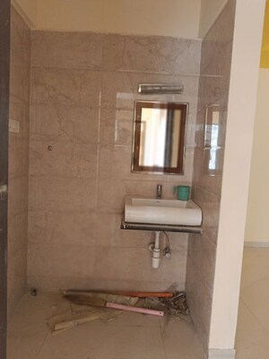 Bathroom in 2 BHK Apartment at Agarwal Yashwant Heights, Virar West – for Rent
