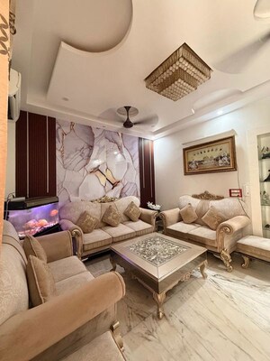 Living Room in 2 BHK Builder Floor at Tilak Nagar – for Sale