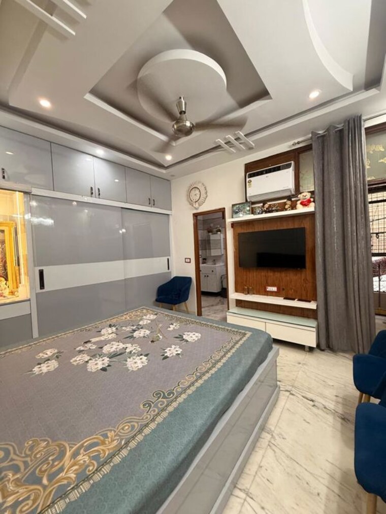 Bedroom, tilak nagar 2 Bedroom 900 Sq.Ft. Builder Floor In Tilak Nagar Delhi 10213397