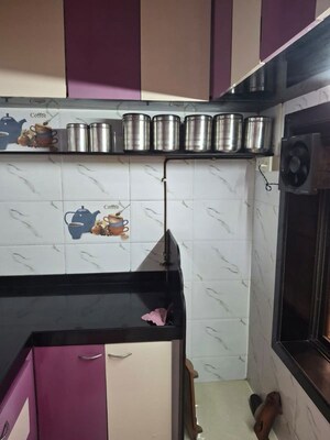 Kitchen in 1 BHK Apartment at Nagari Niwara CHS, Goregaon East – for Rent