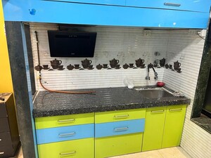 Kitchen in 1 BHK Apartment at Sankalp Residency Apartment, Goregaon East – for Rent