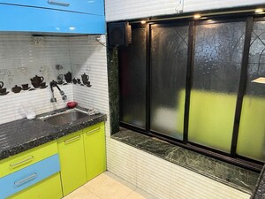 Kitchen in 1 BHK Apartment at Sankalp Residency Apartment, Goregaon East – for Rent