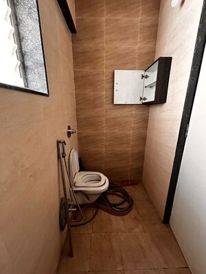 Bathroom in 2 BHK Apartment at Radhey Heights, Ravet – for Rent