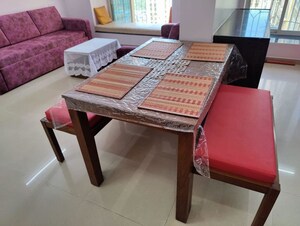 Living Room in 1 BHK Apartment at Mantri Serene, Goregaon East – for Rent