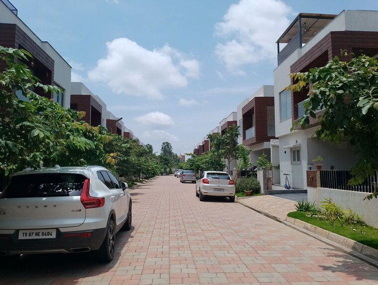 Exterior View, nallagandla 4 Bedroom 3416 Sq.Ft. Villa In Nallagandla Hyderabad 10213494
