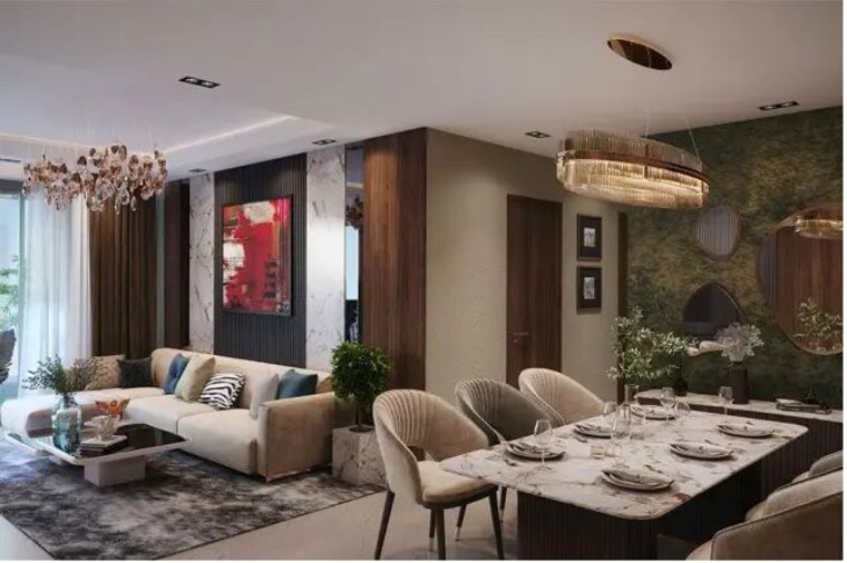 Living Room, hiranandani-empress-hill 4 Bedroom 2550 Sq.Ft. Apartment In Powai Mumbai 10213500