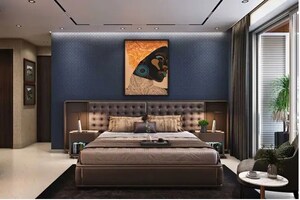 Bedroom in 4 BHK Apartment at Hiranandani Empress Hill, Powai – for Sale