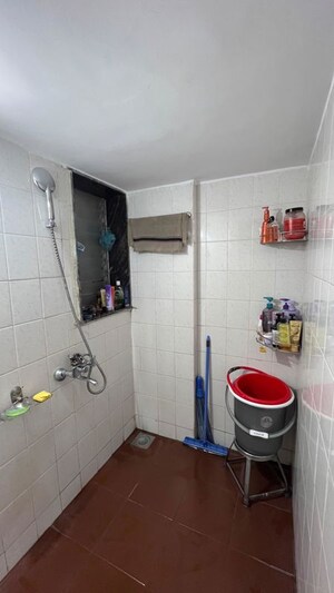 Bathroom in 1 BHK Apartment at Daffodil CHS Kandivali, Kandivali East – for Sale