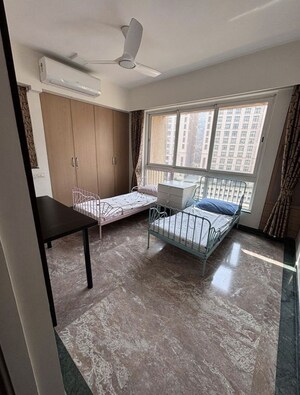 Living Room in 3 BHK Apartment at Hiranandani Gardens, Powai – for Rent