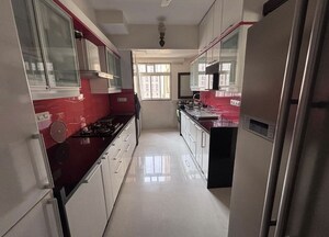 Kitchen in 3 BHK Apartment at Hiranandani Gardens, Powai – for Rent