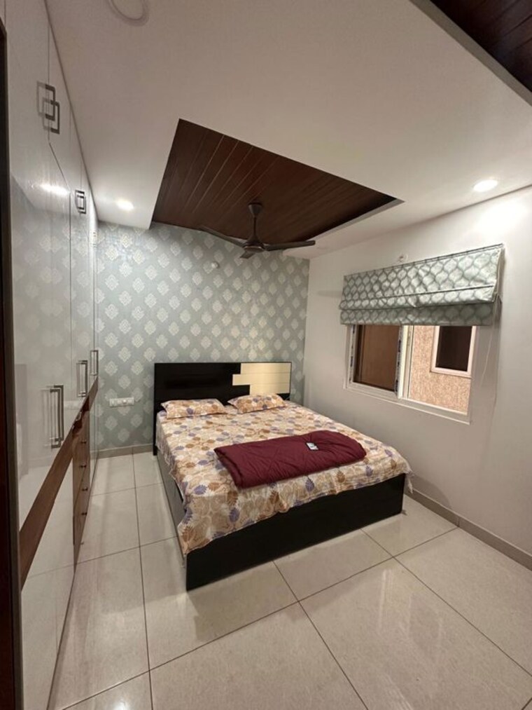 Bedroom, rajapushpa-provincia 2 Bedroom 1370 Sq.Ft. Apartment In Narsingi Hyderabad 10213551