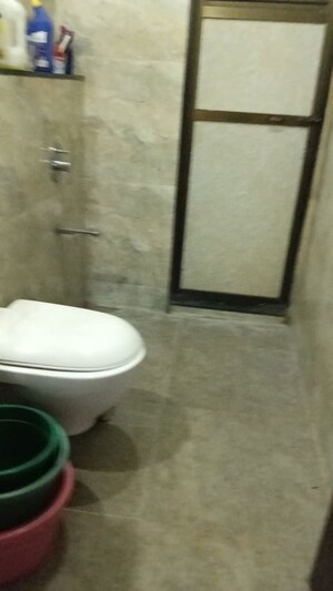 Bathroom in 3 BHK Apartment at Larkins Pride Palms, Kolshet Road – for Rent