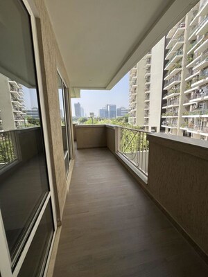 Balcony in 4 BHK Builder Floor at Sector 56 – for Rent